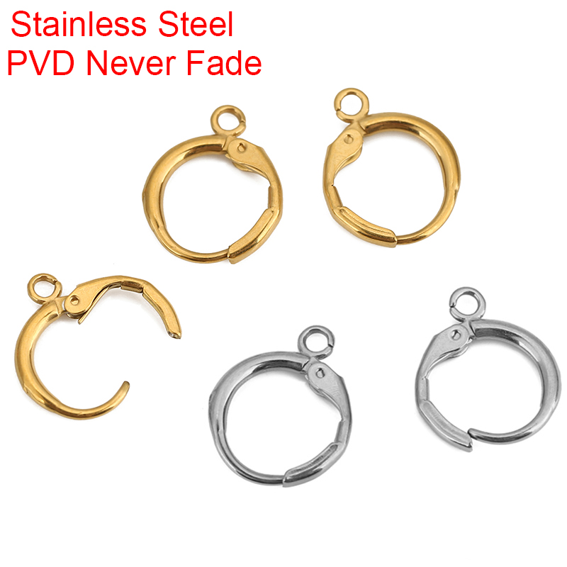 Jewelry Making Materials - 10pcs PVD Never Fade Stainless Steel