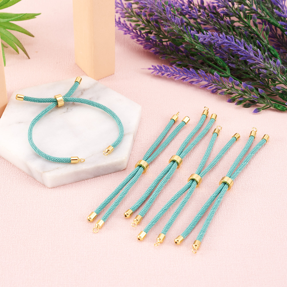 10Pcs Braided Twisted Nylon Co - Jewelry Making Chain review and price