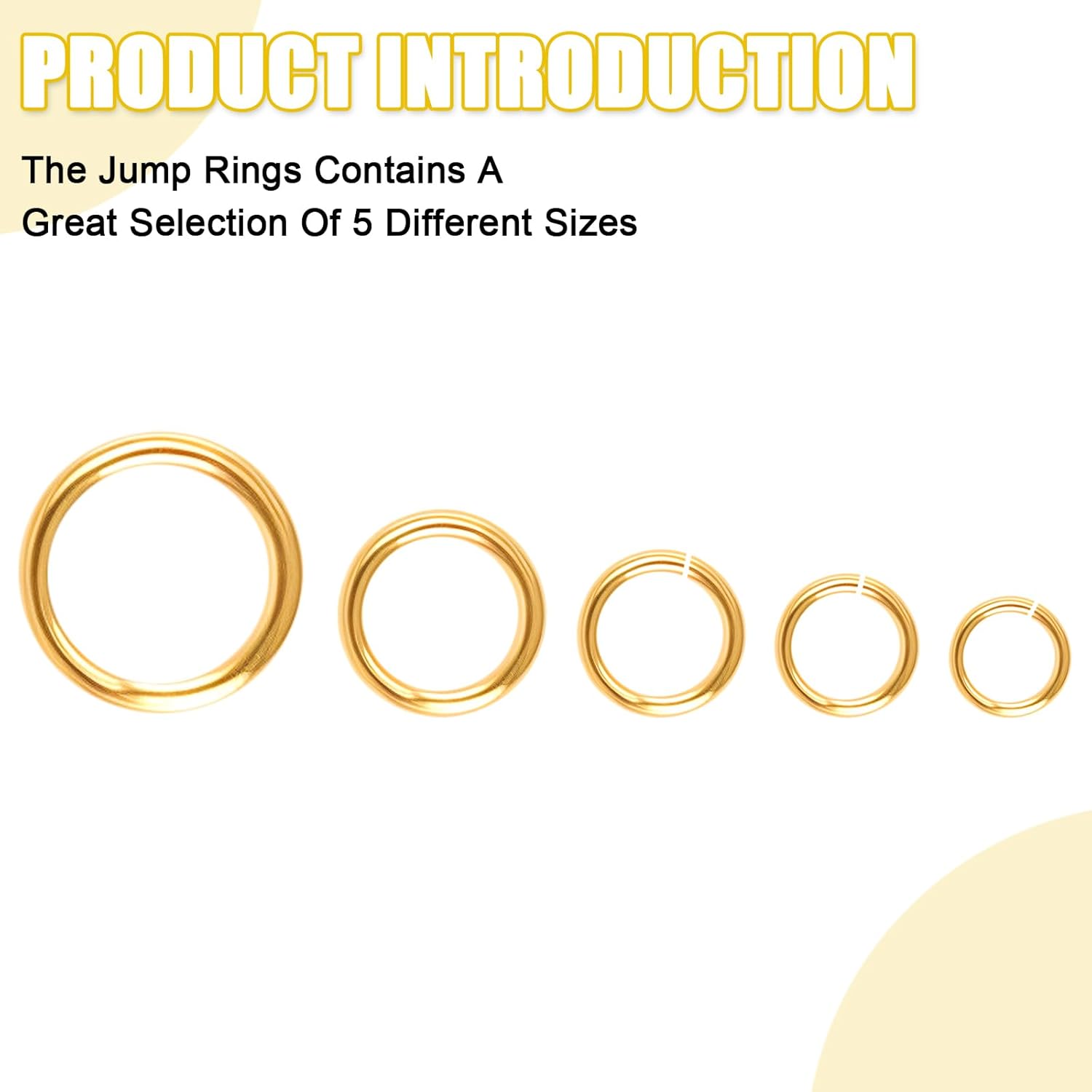Phinus 1200P Gold Jump Rings K - Jump Ring Assorted review and price