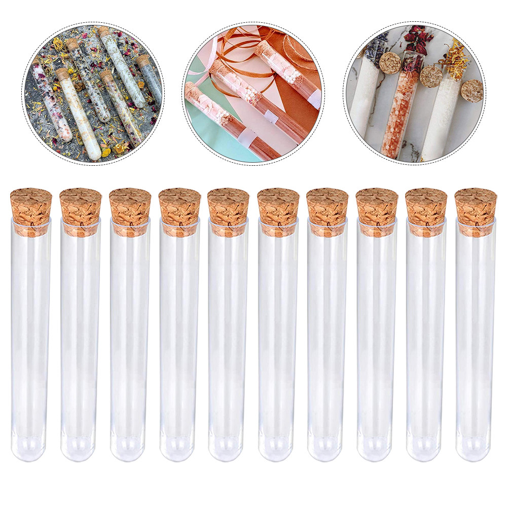 24Pcs Wood Cork Test Tubes Pla - Jewelry Making Experience review and price