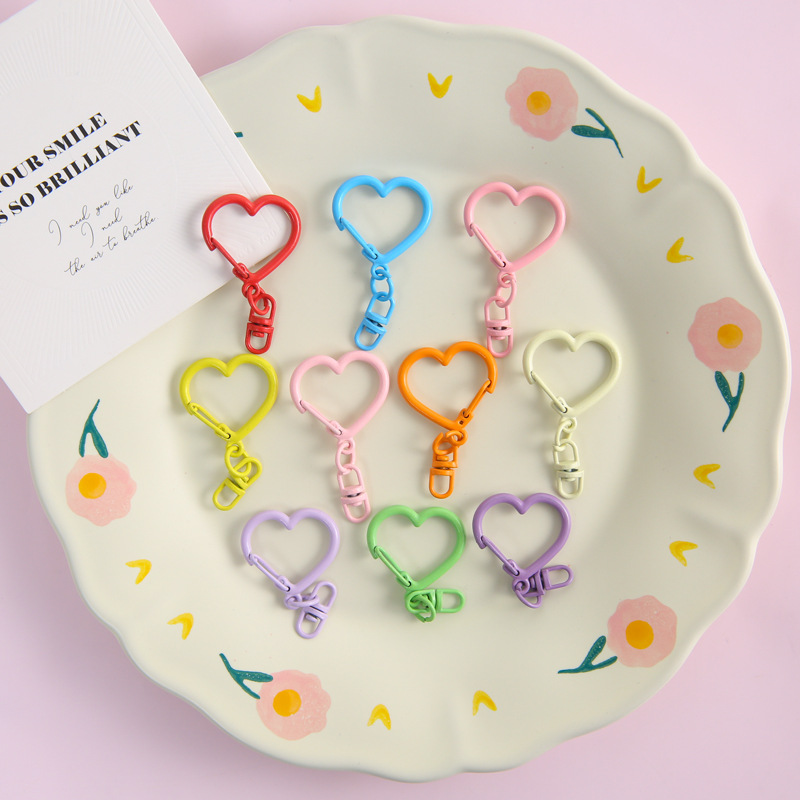 10Pcs Colorful Zinc Alloy Hear - Jewelry Making Chain review and price