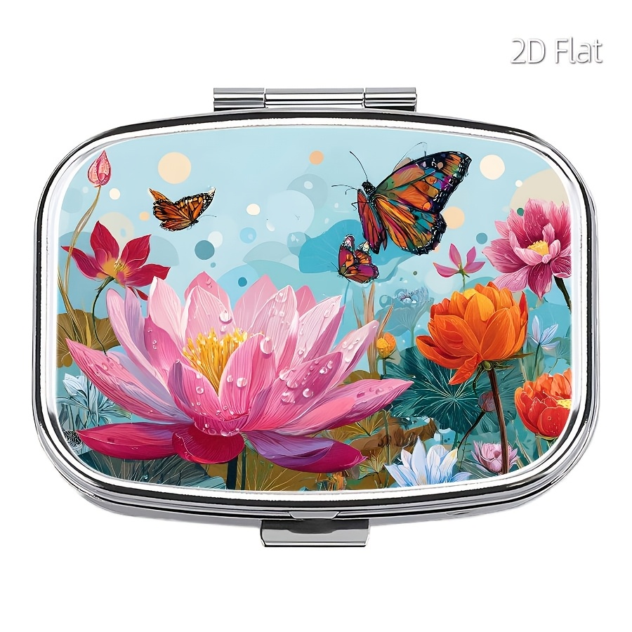 A Floral-Printed Double-Compar - Jewelry Making Place review and price