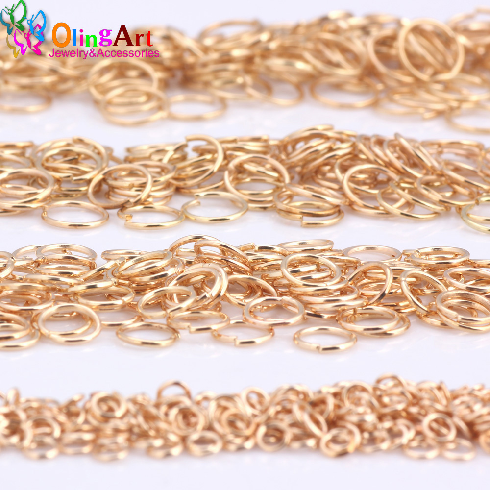 OlingArt KC Gold Plating Jump  - Jump Ring Assorted review and price