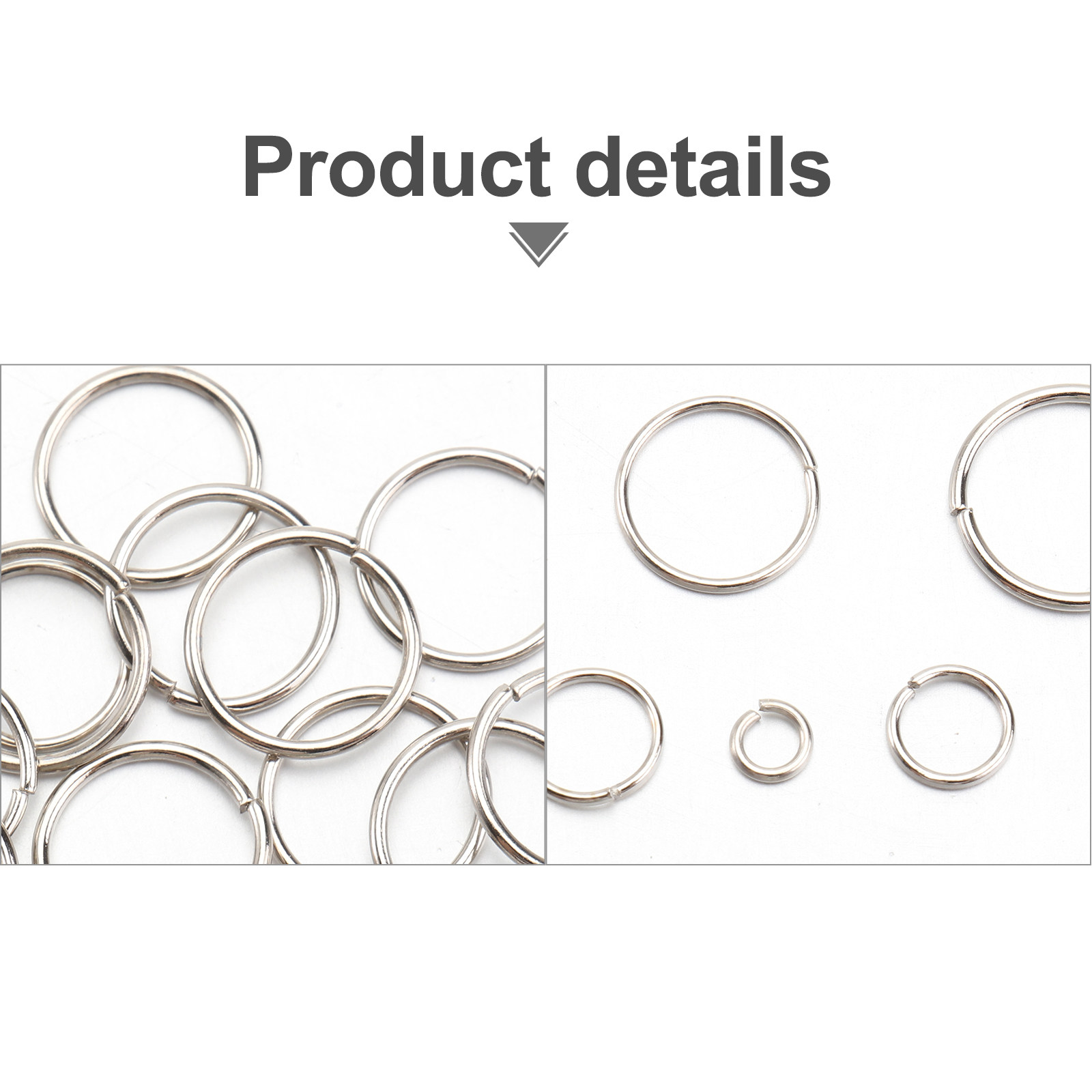 1 Box Professional Jewelry Jum - Jump Ring Assorted review and price