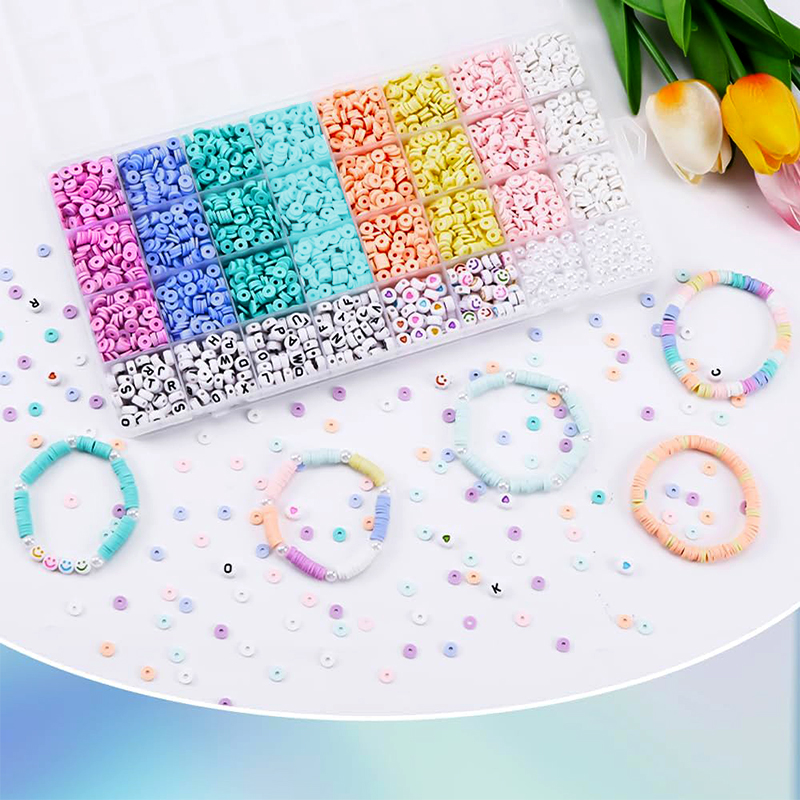 Clay Beads Bracelet Making Kit - Jewelry Making For Teens review and price