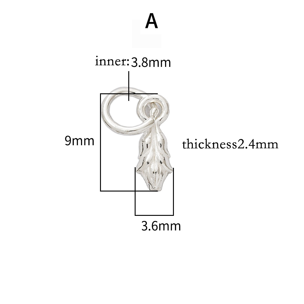 925 Silver Feather Leaf Branch - Jewelry Making In La review and price