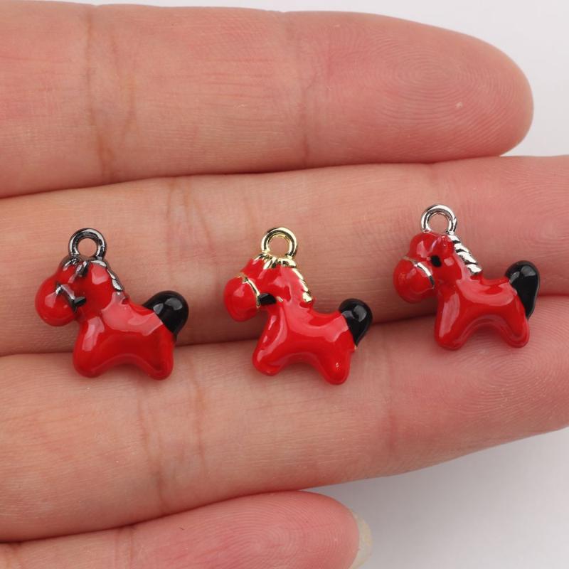 [HF][LA]2Pcs Zinc Alloy Horse  - Jewelry Making In La review and price