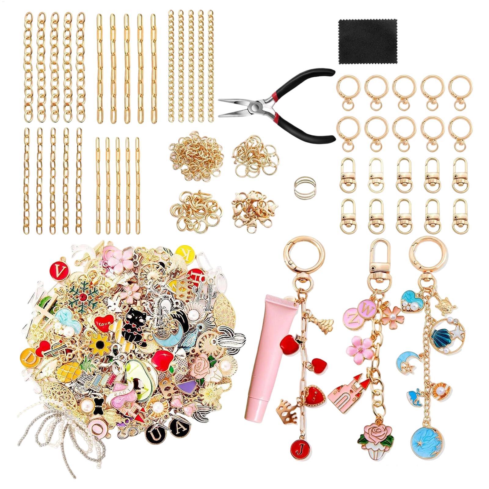 325-Piece DIY Bag Charm Making - Jewelry Making For Teens review and price