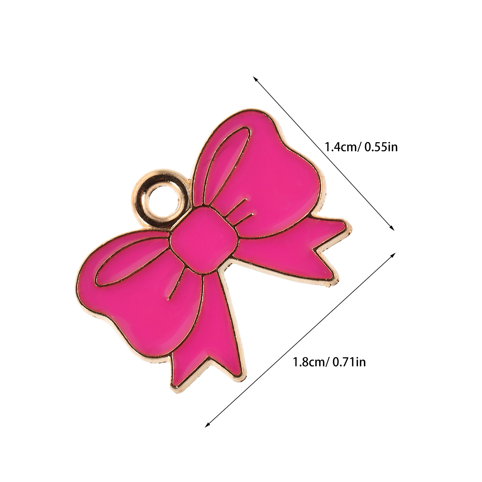 40Pcs Bowknot Pendant Alloy Ch - Jewelry Making For Teens review and price