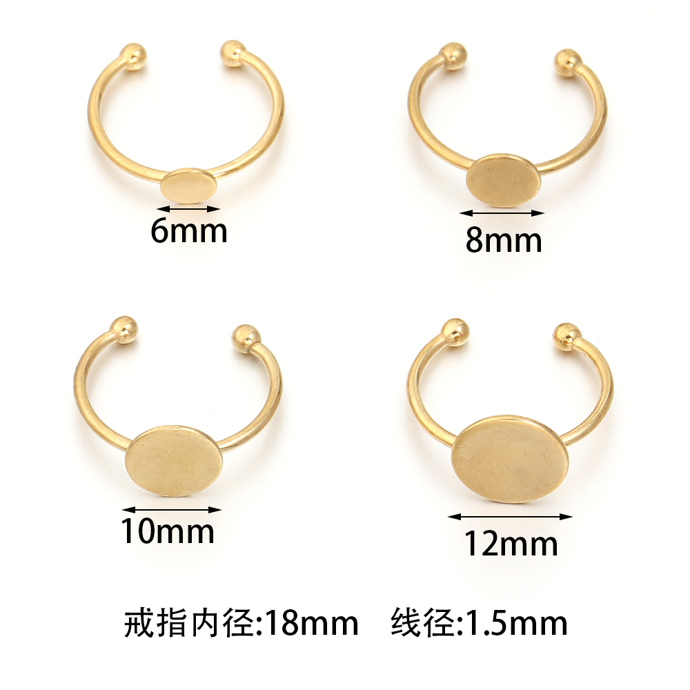 5Pcs/Lot Stainless Steel Gold  - Jewelry Making Tray review and price