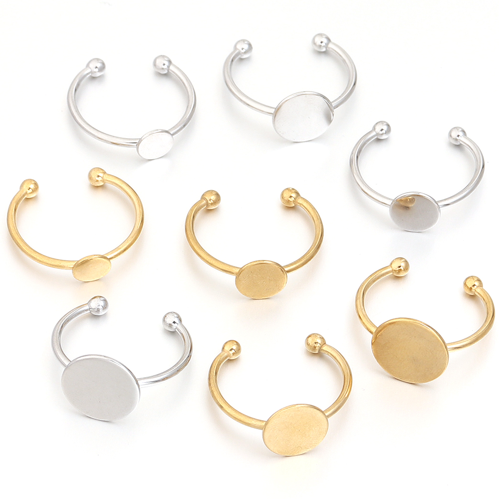 5Pcs/Lot Stainless Steel Gold  - Jewelry Making Tray review and price