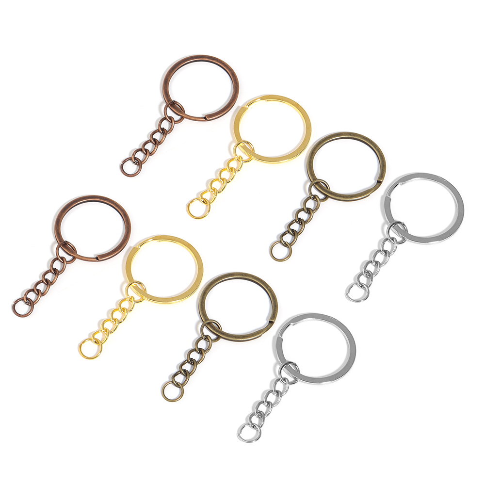 5/20Sets/Lot Metal Key Ring Ke - Jewelry Making Chain review and price
