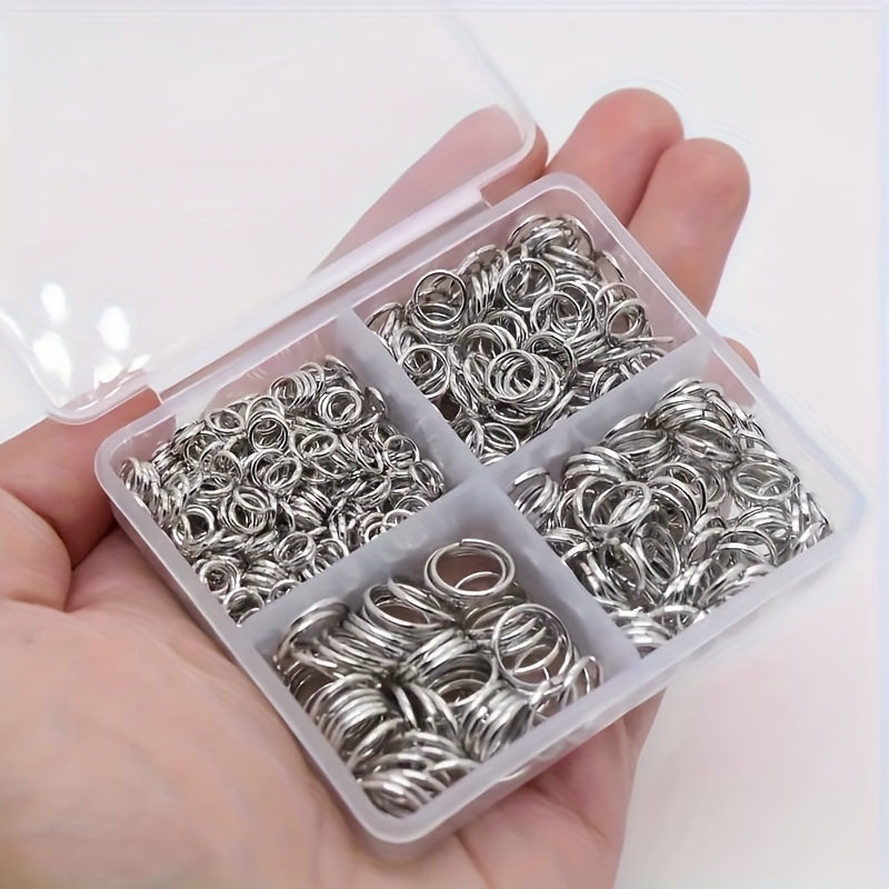 500Pcs Mixed Open Jump Rings S - Jump Ring Assorted review and price