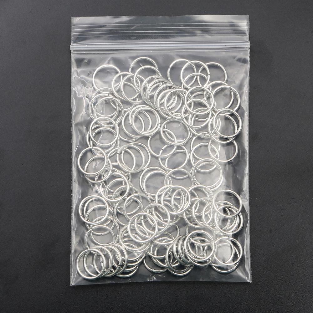 50-500Pcs 3-18mm Loop Key Spli - Jump Ring Assorted review and price