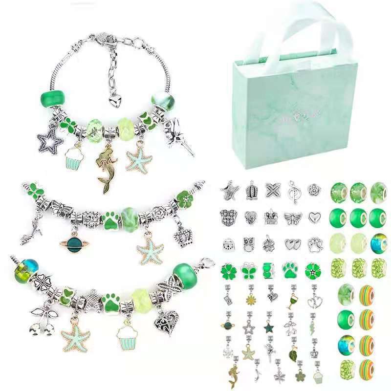 Charm Bracelet Making Kit DIY  - Jewelry Making For Teens review and price