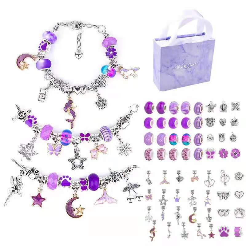 Charm Bracelet Making Kit DIY  - Jewelry Making For Teens review and price