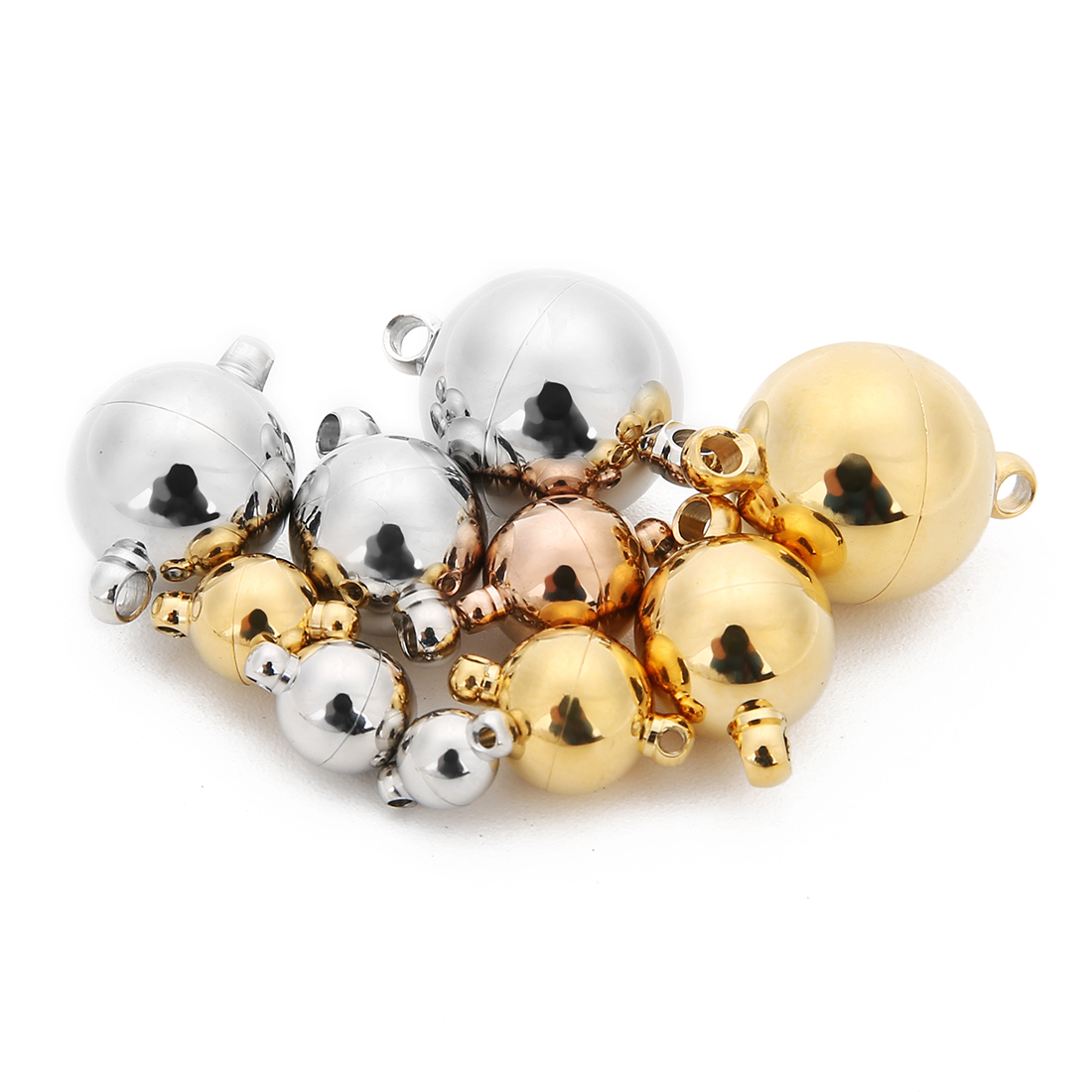2pcs Stainless Steel Magnetic  - Jewelry Making Materials review and price