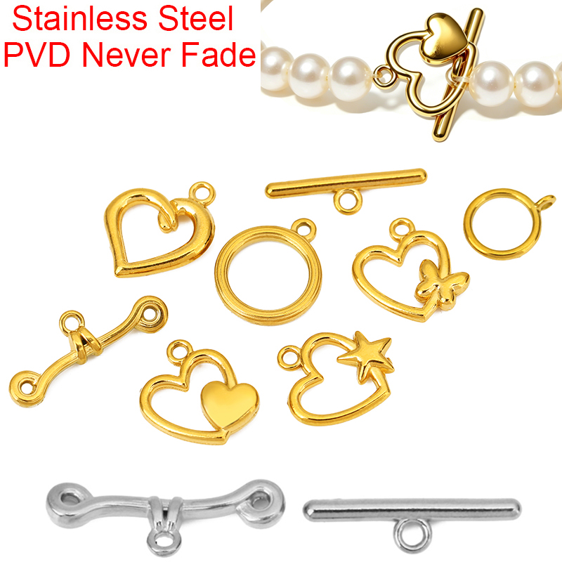 5sets PVD Never Fade Stainless - Jewelry Making Materials review and price