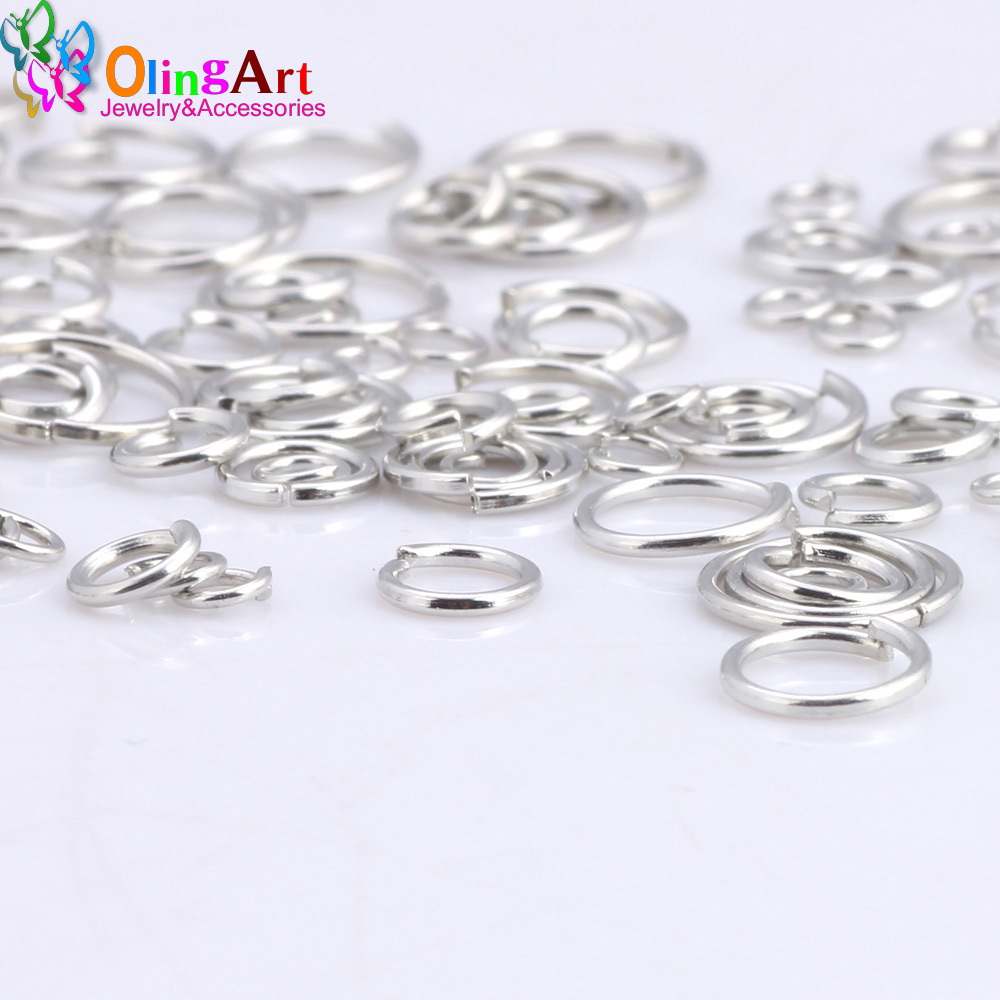 OlingArt Rhodium Plating Jump  - Jump Ring Assorted review and price