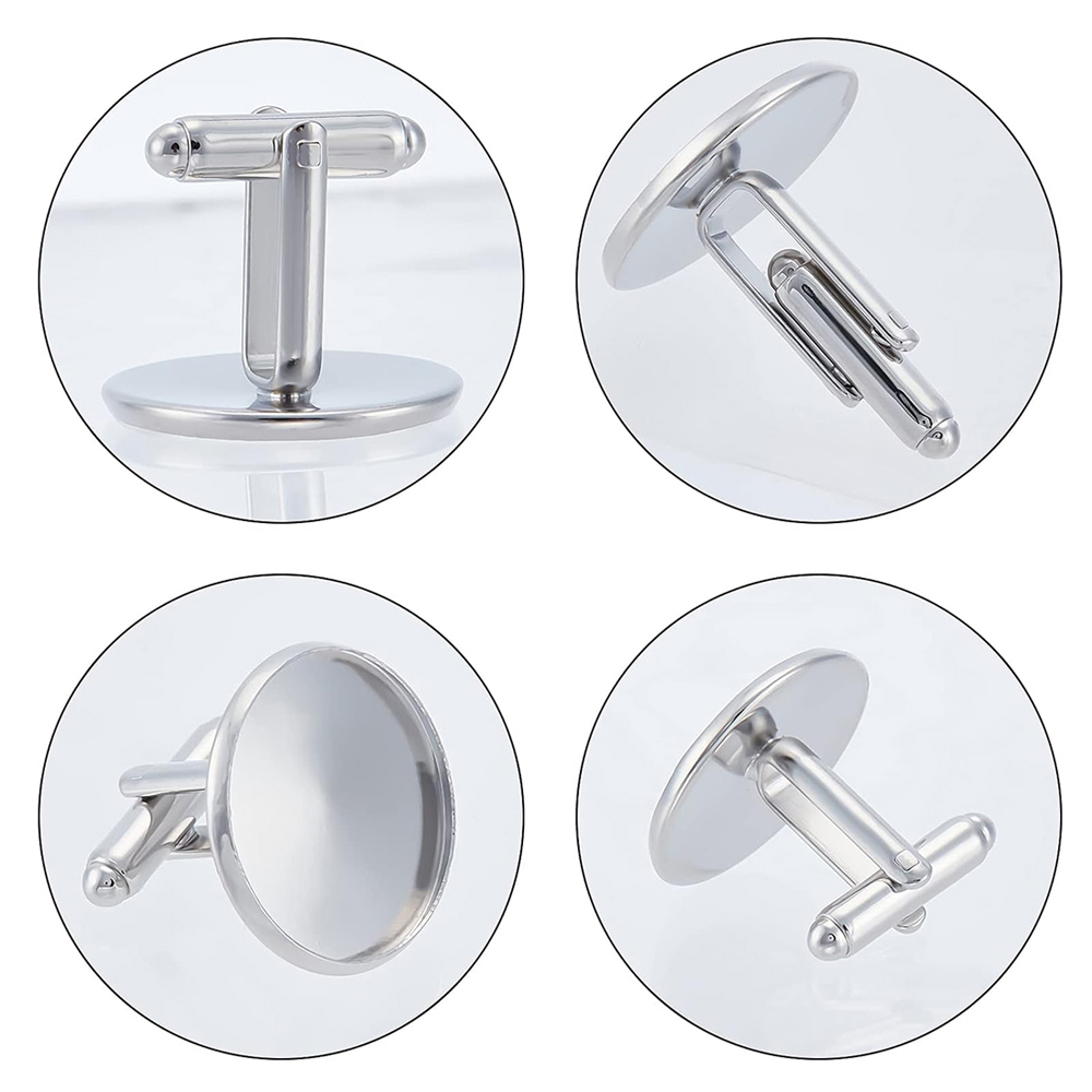 20Pcs Stainless Steel Round Cu - Jewelry Making Tray review and price