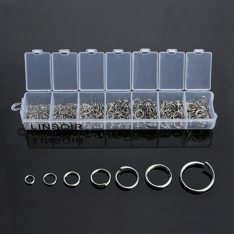 770pcs/lot Mix Size Open Jump  - Jump Ring Assorted review and price