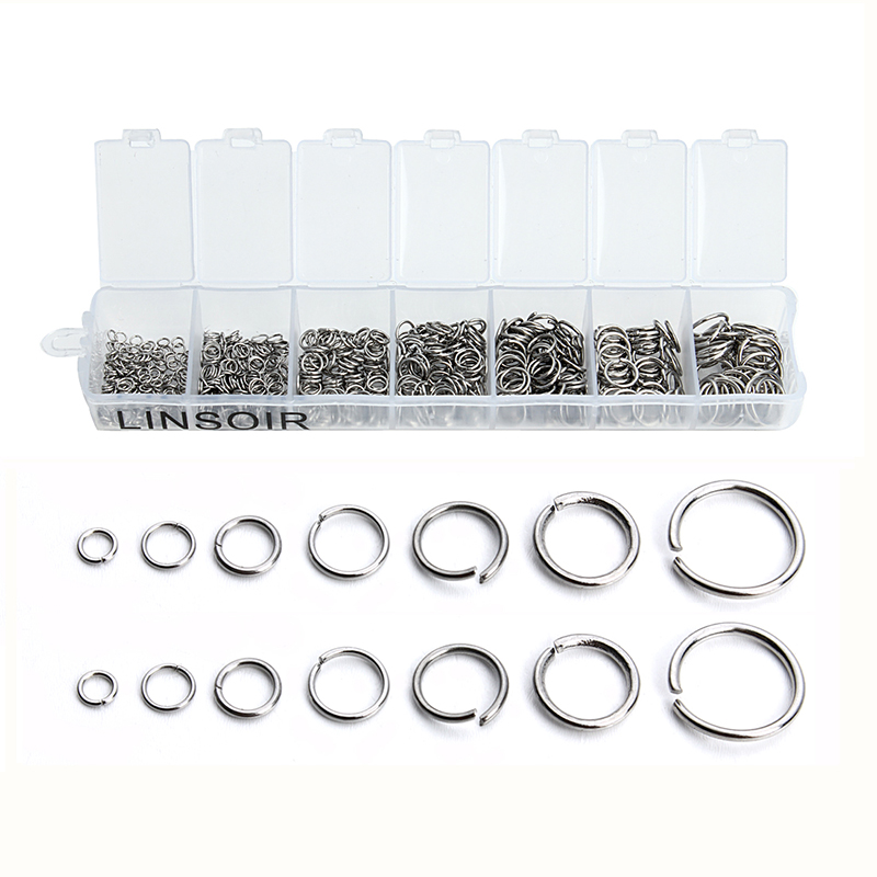 770pcs/lot Mix Size Open Jump  - Jump Ring Assorted review and price